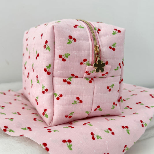 Boxed cosmetic bag